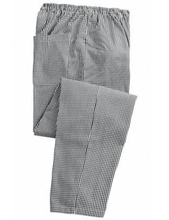 Παντελόνι σεφ (PR552) μάυρο-λευκό